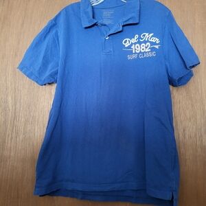 Old Navy Blue Polo Shirt for Men, L